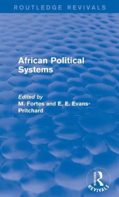 African Political Systems, Hardback Book