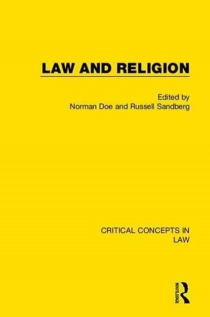 Law and Religion, Multiple-component retail product Book