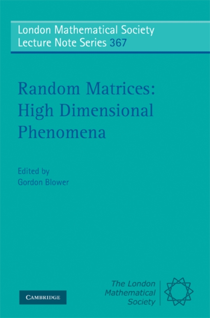 Random Matrices: High Dimensional Phenomena, PDF eBook