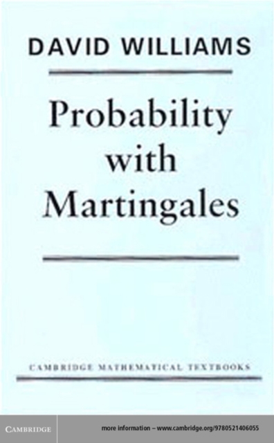Probability with Martingales, PDF eBook