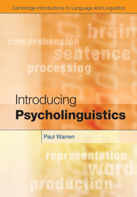Introducing Psycholinguistics, PDF eBook