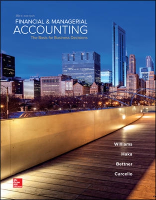 Financial & Managerial Accounting, Hardback Book
