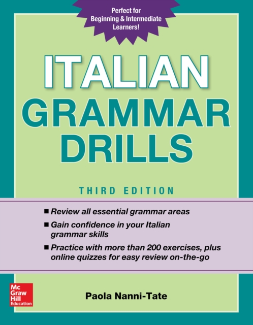 Italian Grammar Drills, Third Edition, EPUB eBook