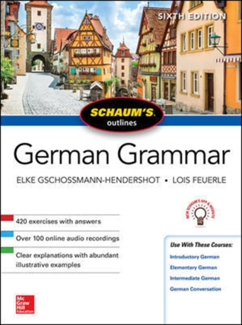 Schaum's Outline of German Grammar, Sixth Edition, Paperback / softback Book