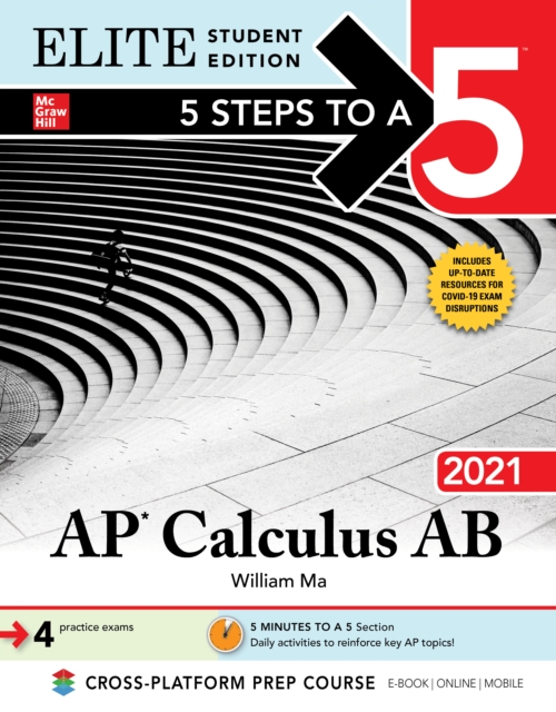 5 Steps to a 5: AP Calculus AB 2021 Elite Student Edition, EPUB eBook