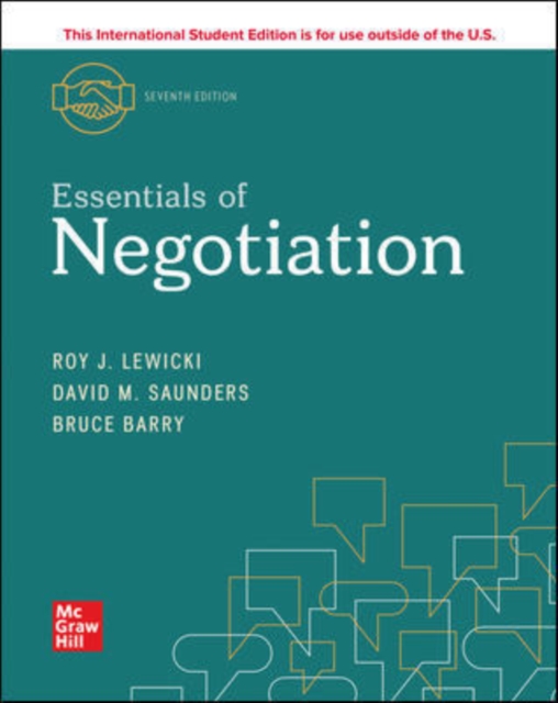 ISE Essentials of Negotiation, Paperback / softback Book