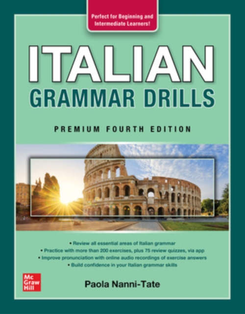 Italian Grammar Drills, Premium Fourth Edition, Paperback / softback Book