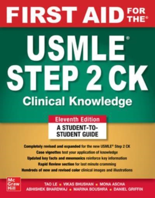 First Aid for the USMLE Step 2 CK, Eleventh Edition, Paperback / softback Book