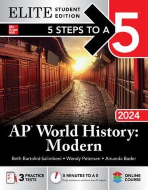 5 Steps to a 5: AP World History: Modern 2024 Elite Student Edition, Paperback / softback Book