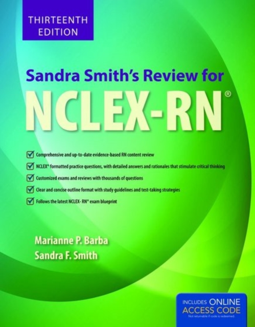 Sandra Smith's Review For NCLEX-RN, Paperback / softback Book