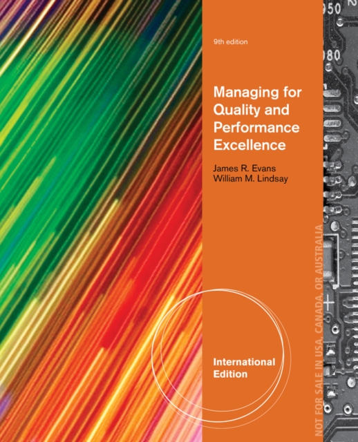 Managing for Quality and Performance Excellence, Paperback Book