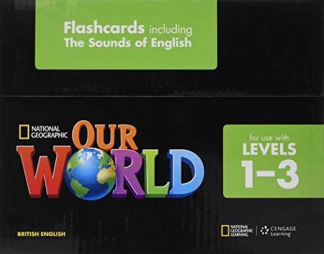 Our World 1-3: Flashcards, including the Sounds of English, Cards Book