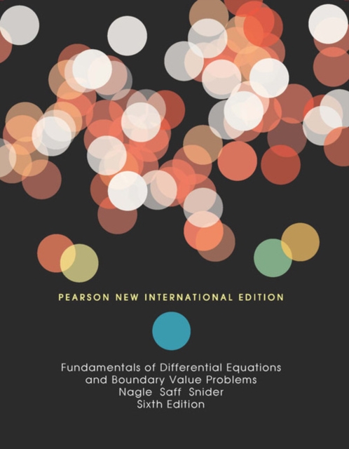 Fundamentals of Differential Equations and Boundary Value Problems : Pearson New International Edition, Paperback / softback Book
