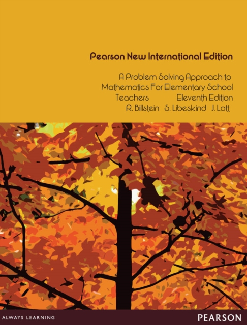 Problem Solving Approach to Mathematics for Elementary School Teachers, A : Pearson New International Edition, PDF eBook