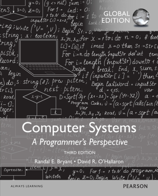 Computer Systems: A Programmer's Perspective with MasteringEngineering, Global Edition, Mixed media product Book