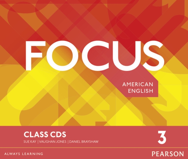 Focus AmE 3 Class CDs, Audio Book