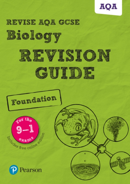 Pearson REVISE AQA GCSE (9-1) Biology Foundation Revision Guide: For 2024 and 2025 assessments and exams - incl. free online edition, Multiple-component retail product Book