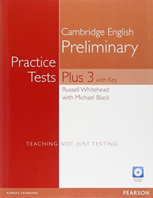 Practice Tests Plus PET 3 with Key and Multi-ROM/Audio CD Pack, Mixed media product Book