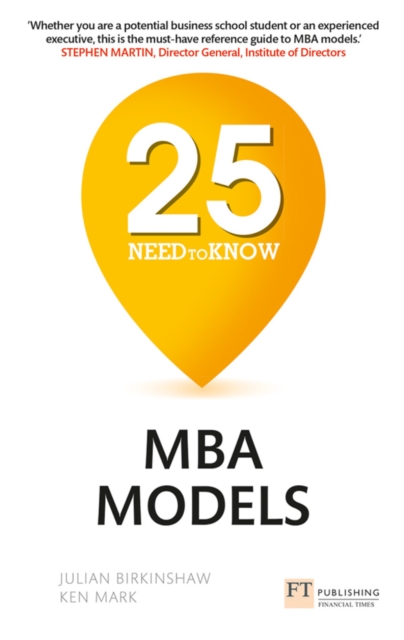 25 Need-to-Know MBA Models, Paperback / softback Book