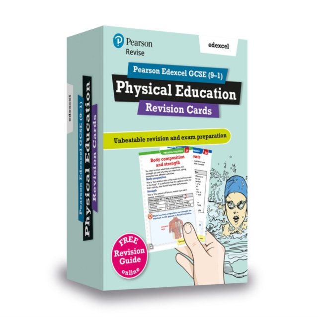 Pearson REVISE Edexcel GCSE Physical Education Revision Cards (with free online Revision Guide): For 2024 and 2025 assessments and exams (Revise Edexcel GCSE Physical Education 16), Multiple-component retail product Book