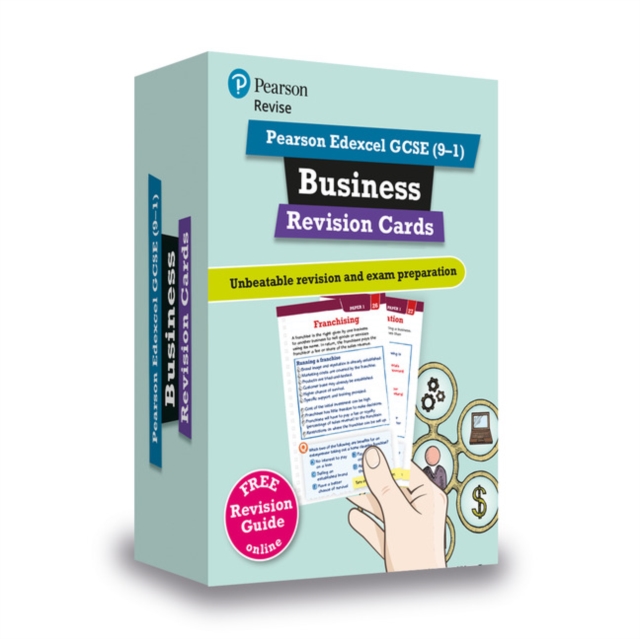 Pearson REVISE Edexcel GCSE Business Revision Cards (with free online Revision Guide): For 2024 and 2025 assessments and exams (REVISE Edexcel GCSE Business 2017), Multiple-component retail product Book