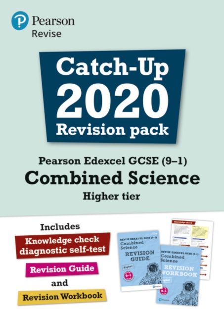 Pearson REVISE Edexcel GCSE (9-1) Combined Science Higher tier Catch-up Revision Pack : for home learning, 2022 and 2023 assessments and exams, Multiple-component retail product Book