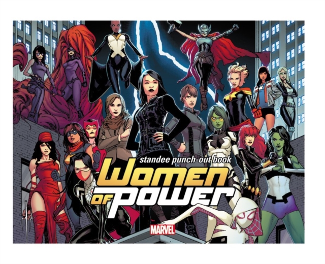 Heroes Of Power: The Women Of Marvel Standee Punch-out Book, Hardback Book