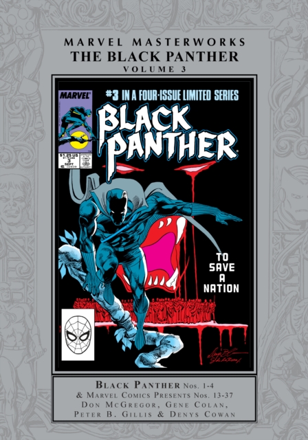 Marvel Masterworks: The Black Panther Vol. 3, Hardback Book