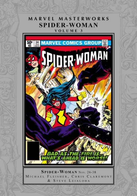 Marvel Masterworks: Spider-woman Vol. 3, Hardback Book