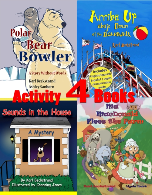 4 Activity Books: Fun & Learning for Families Vol. I, EPUB eBook