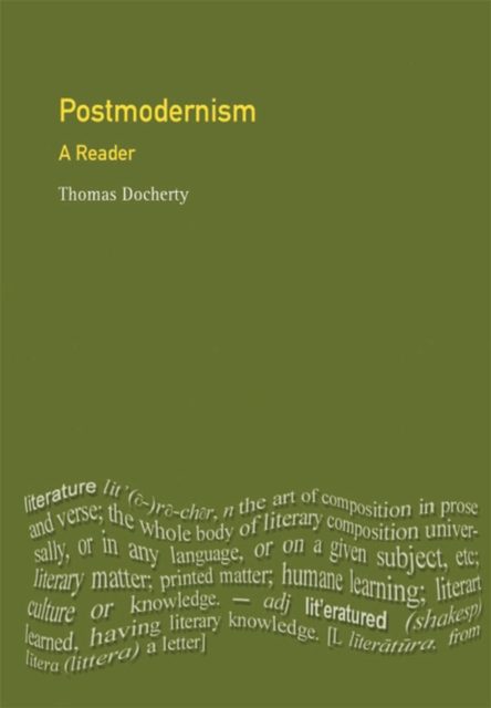 Postmodernism : A Reader, PDF eBook