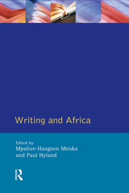 Writing and Africa, EPUB eBook