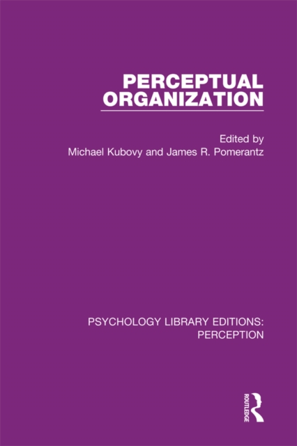 Perceptual Organization, EPUB eBook