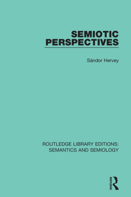 Semiotic Perspectives, PDF eBook