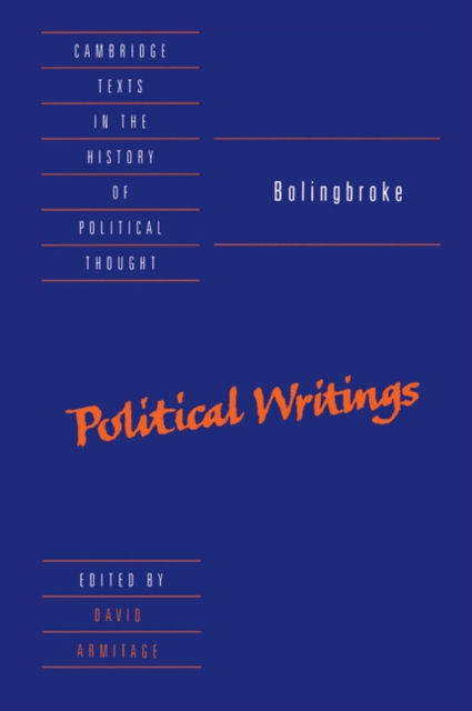 Bolingbroke: Political Writings, PDF eBook