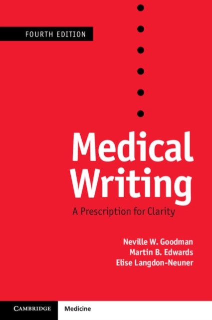 Medical Writing : A Prescription for Clarity, EPUB eBook
