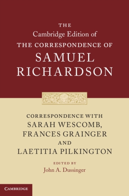 Correspondence with Sarah Wescomb, Frances Grainger and Laetitia Pilkington, PDF eBook
