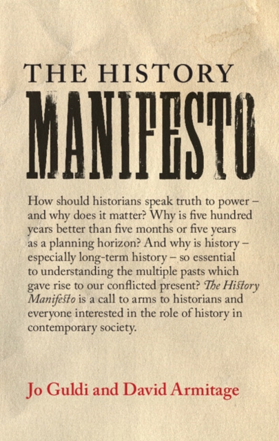 History Manifesto, EPUB eBook