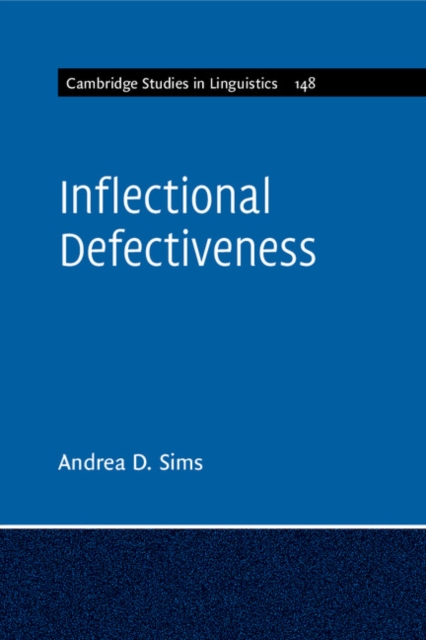 Inflectional Defectiveness, EPUB eBook