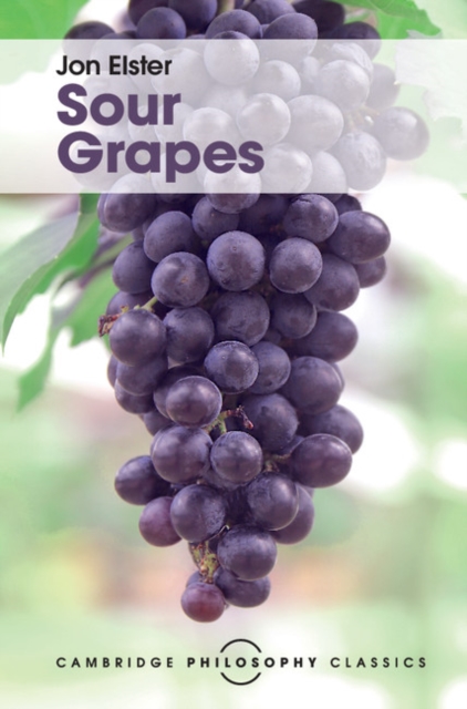 Sour Grapes : Studies in the Subversion of Rationality, EPUB eBook