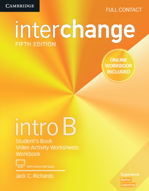 Interchange Intro B Full Contact with Online Self-Study and Online Workbook, Multiple-component retail product Book