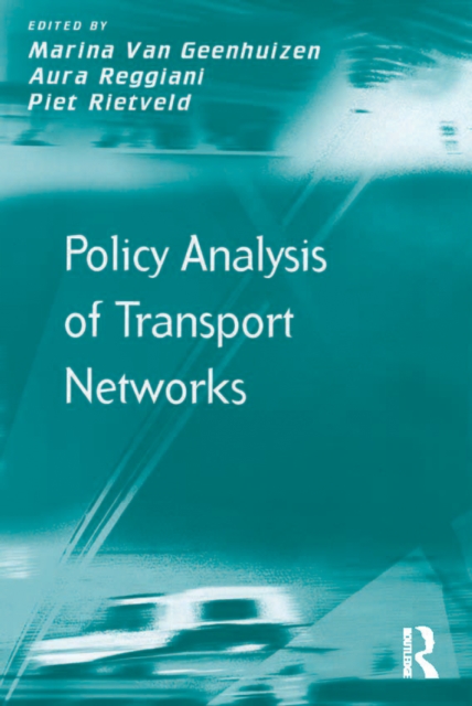 Policy Analysis of Transport Networks, PDF eBook
