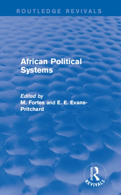 African Political Systems, PDF eBook