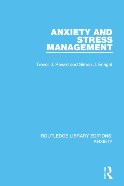 Anxiety and Stress Management, EPUB eBook