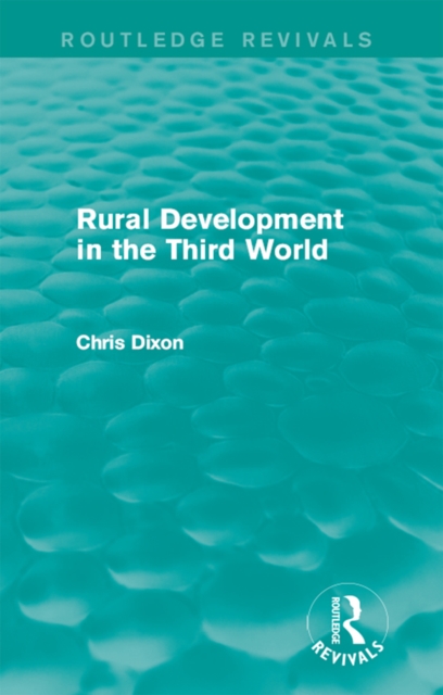 Rural Development in the Third World, EPUB eBook