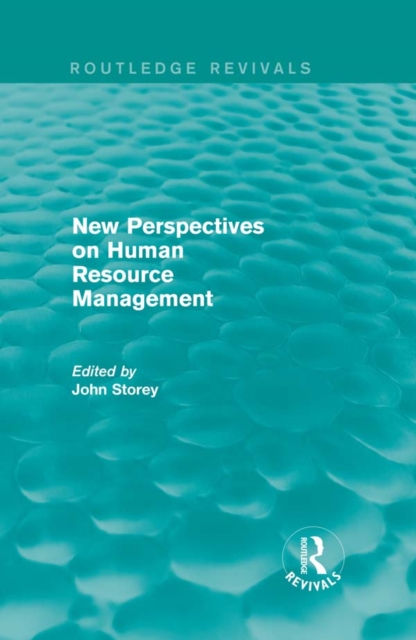 New Perspectives on Human Resource Management (Routledge Revivals), EPUB eBook