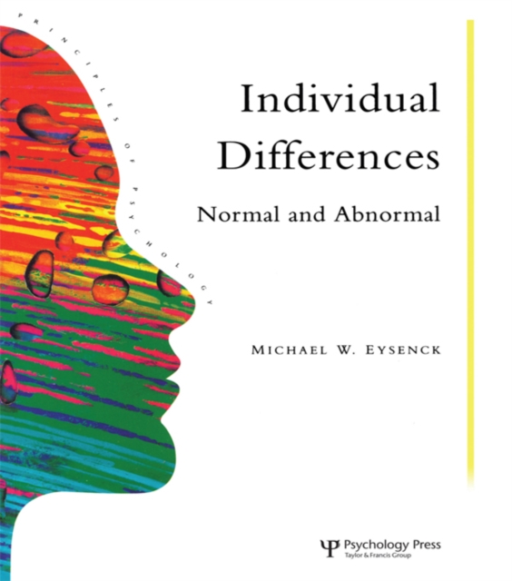 Individual Differences : Normal And Abnormal, EPUB eBook
