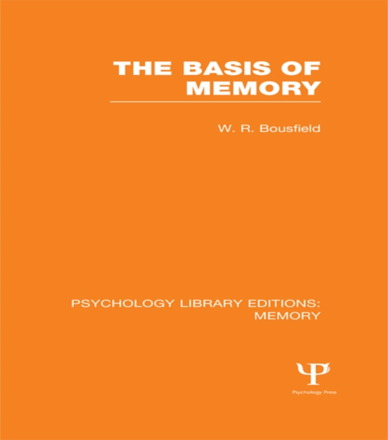 The Basis of Memory (PLE: Memory), EPUB eBook