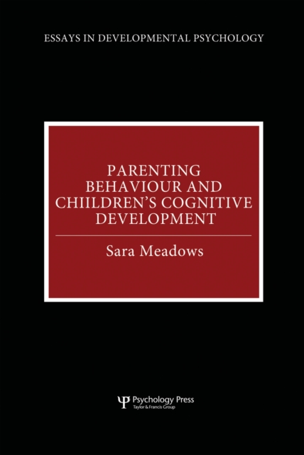 Parenting Behaviour and Children's Cognitive Development, EPUB eBook