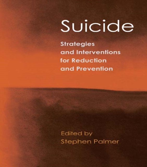 Suicide : Strategies and Interventions for Reduction and Prevention, PDF eBook